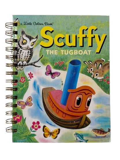 Scuffy the Tugboat - Little Golden Book-Red Barn Collections