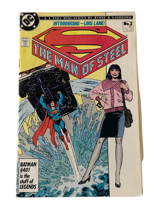 Superman The Man of Steel - 1986-Red Barn Collections