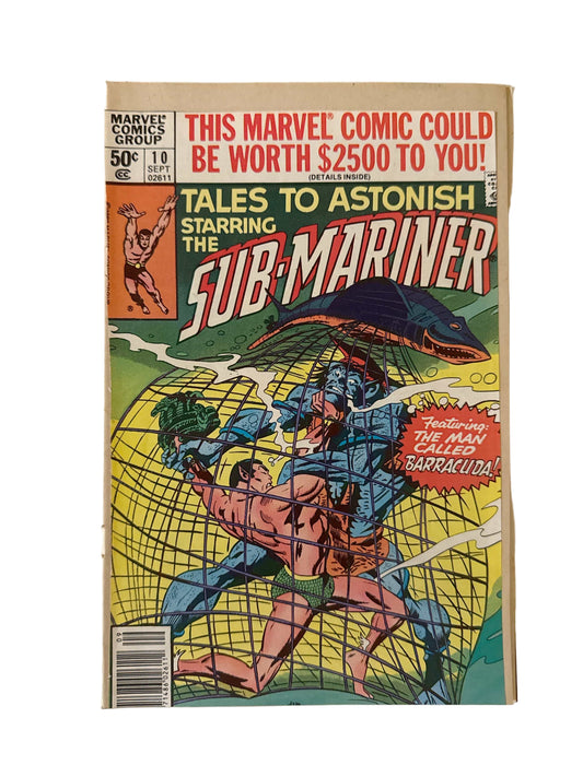 Tales to Astonish Starring the Sub-Mariner (1968)-Red Barn Collections