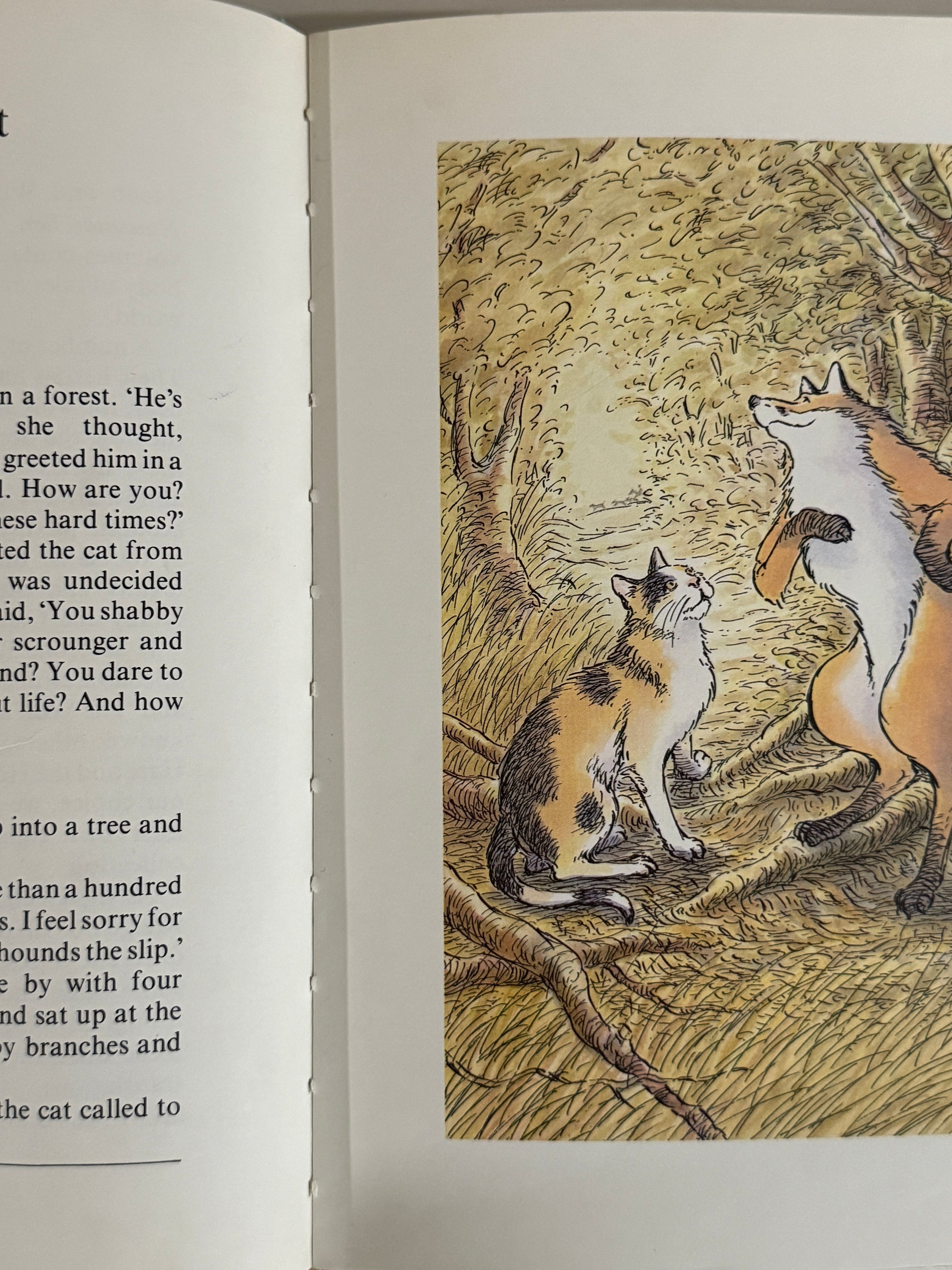 The Fox and the Cat: Animal Tales from Grimm - 1985-Red Barn Collections