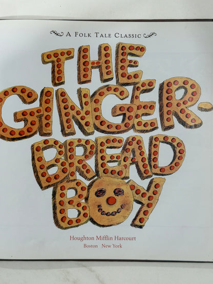 The Gingerbread Boy (1975) – Handcrafted Book Journal-Red Barn Collections