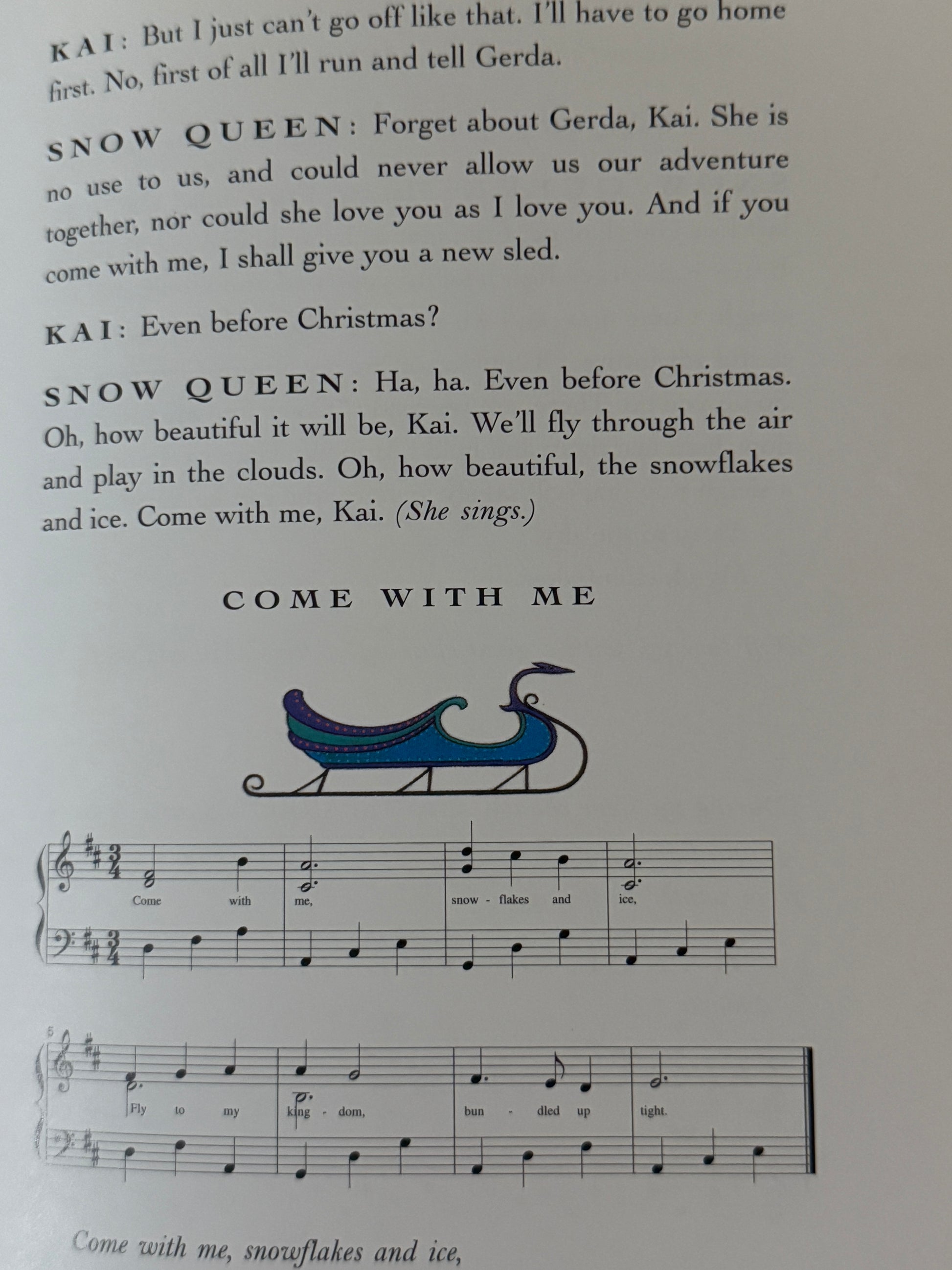 The Snow Queen: A Christmas Pageant - 1996 First Edition-Red Barn Collections