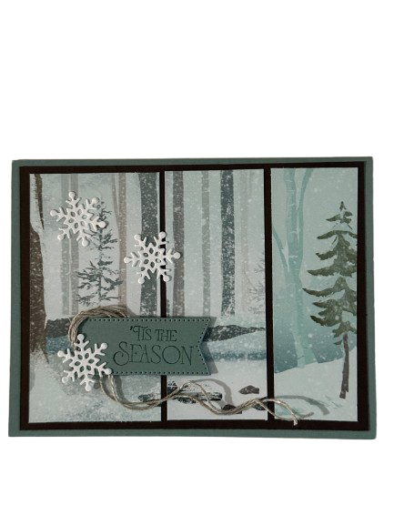 Snowfall Forest — ’Tis the Season Card by Anne-Red Barn Collections