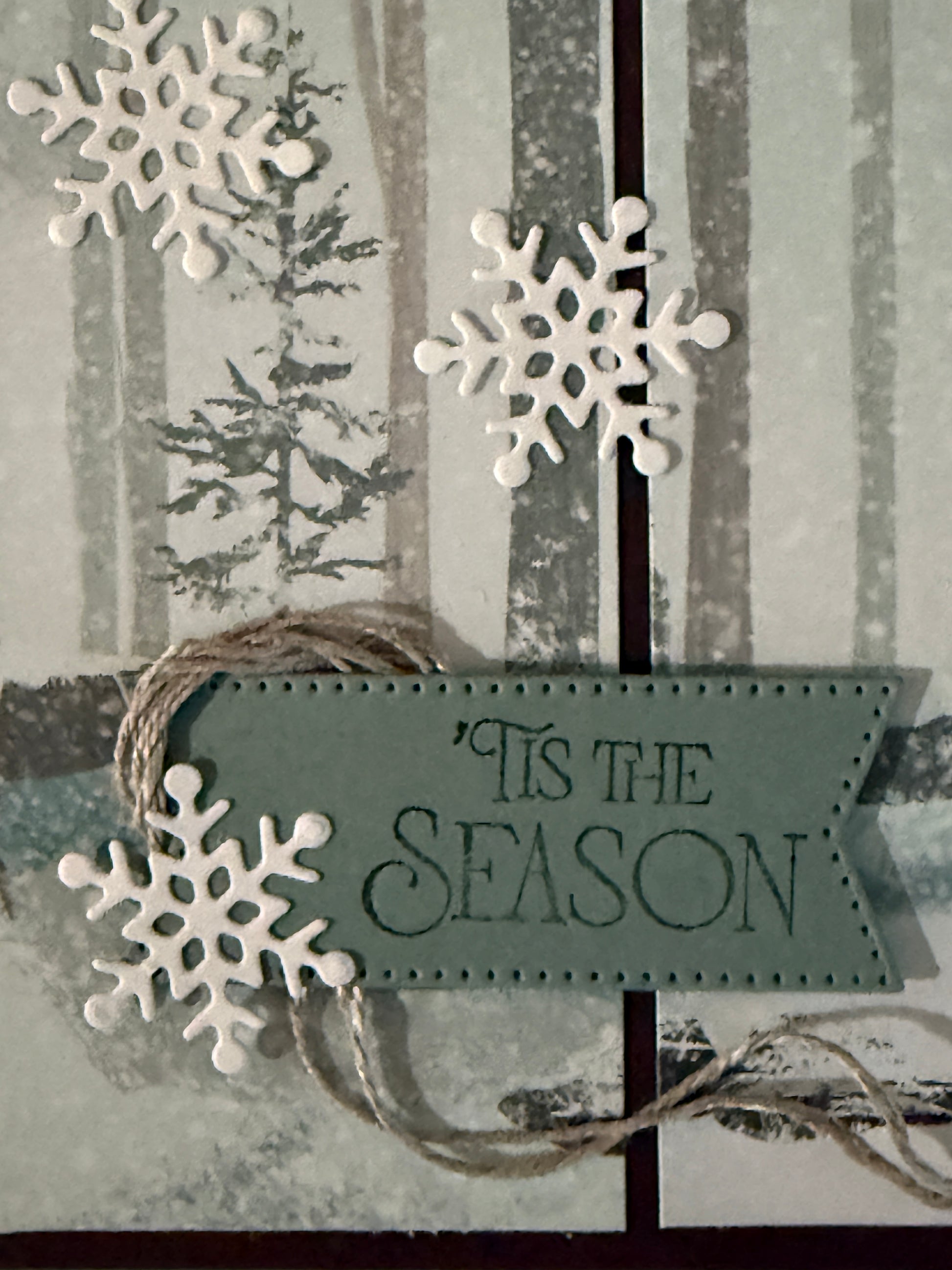 Snowfall Forest — ’Tis the Season Card by Anne-Red Barn Collections