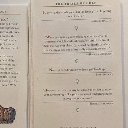 Wit & Wisdom of Golf-Red Barn Collections