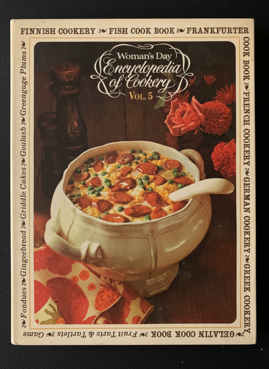 Woman’s Day Encyclopedia of Cookery Vol 5. (1966)-Red Barn Collections