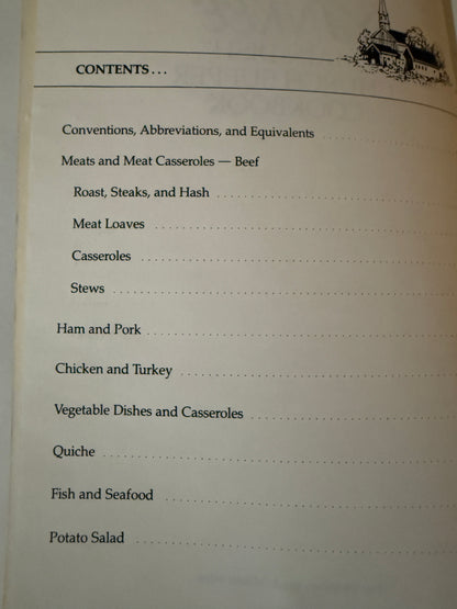 Yankee’s Main Dish Church Supper Cookbook - 1980-Red Barn Collections