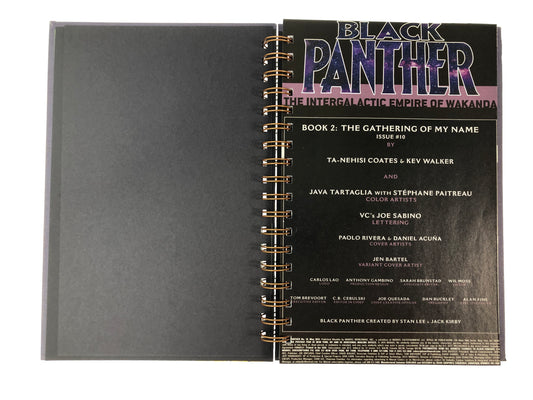 Black Panther #10 Comic Journal-Red Barn Collections