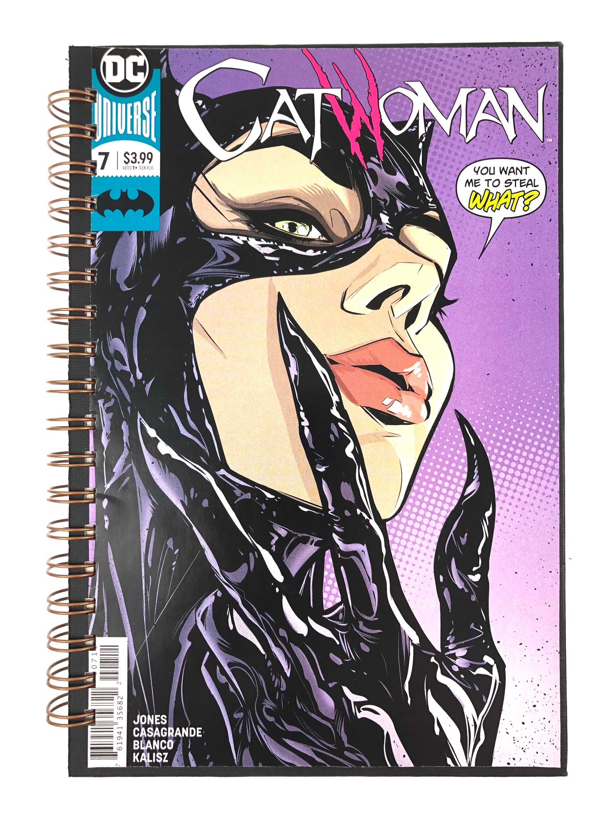 CatWoman 7 Comic Journal-Red Barn Collections