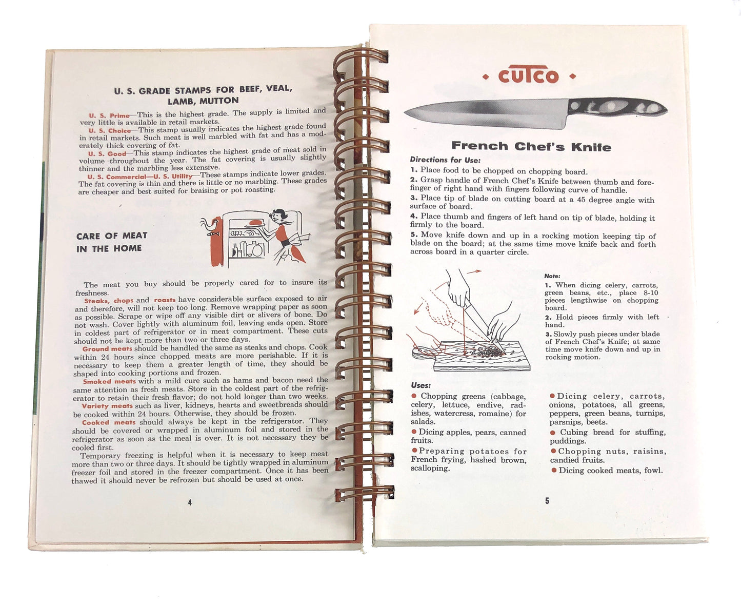 Cutco Cookbook Journal-Red Barn Collections
