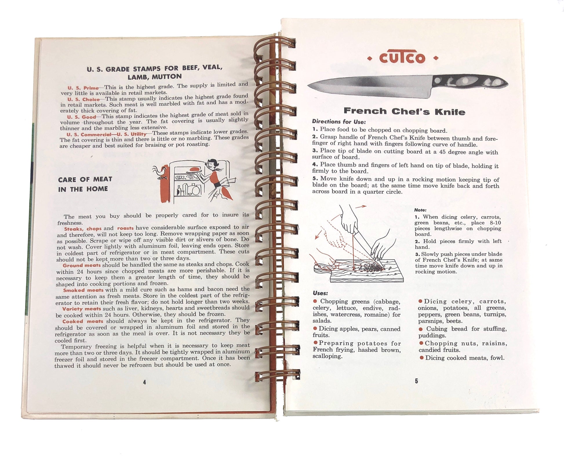 Cutco Cookbook Journal-Red Barn Collections