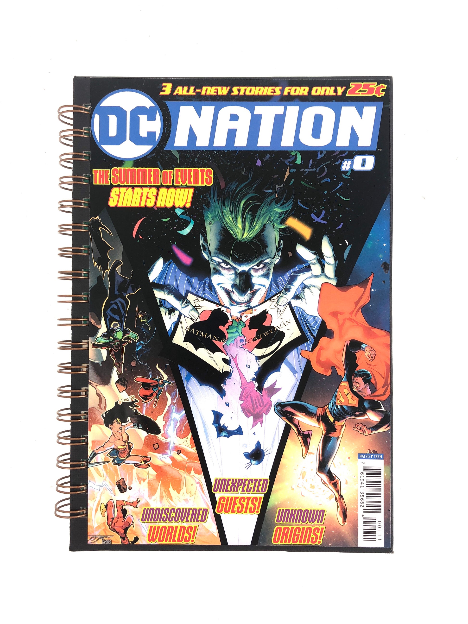 DC Nation #0 Comic Journal-Red Barn Collections