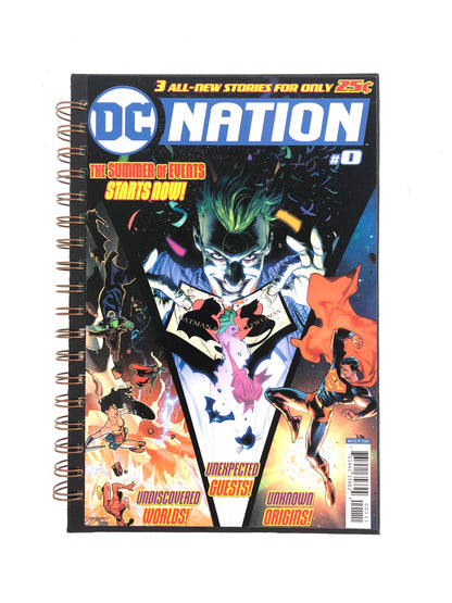 DC Nation #0 Comic Journal-Red Barn Collections