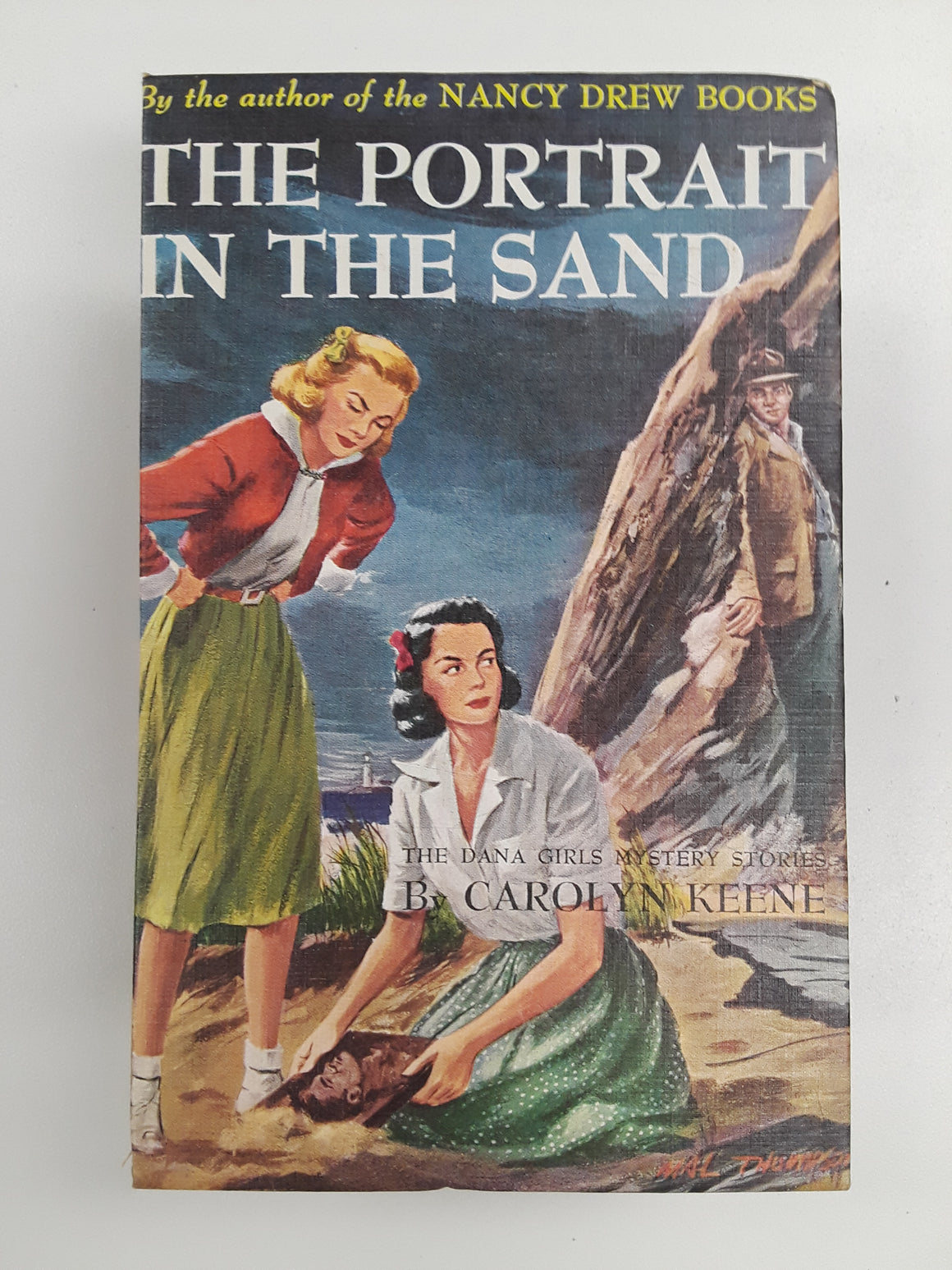Dana Girls- The Portrait in the Sand-Red Barn Collections