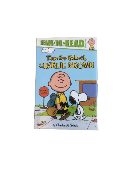 Time for School Charlie Brown-Red Barn Collections