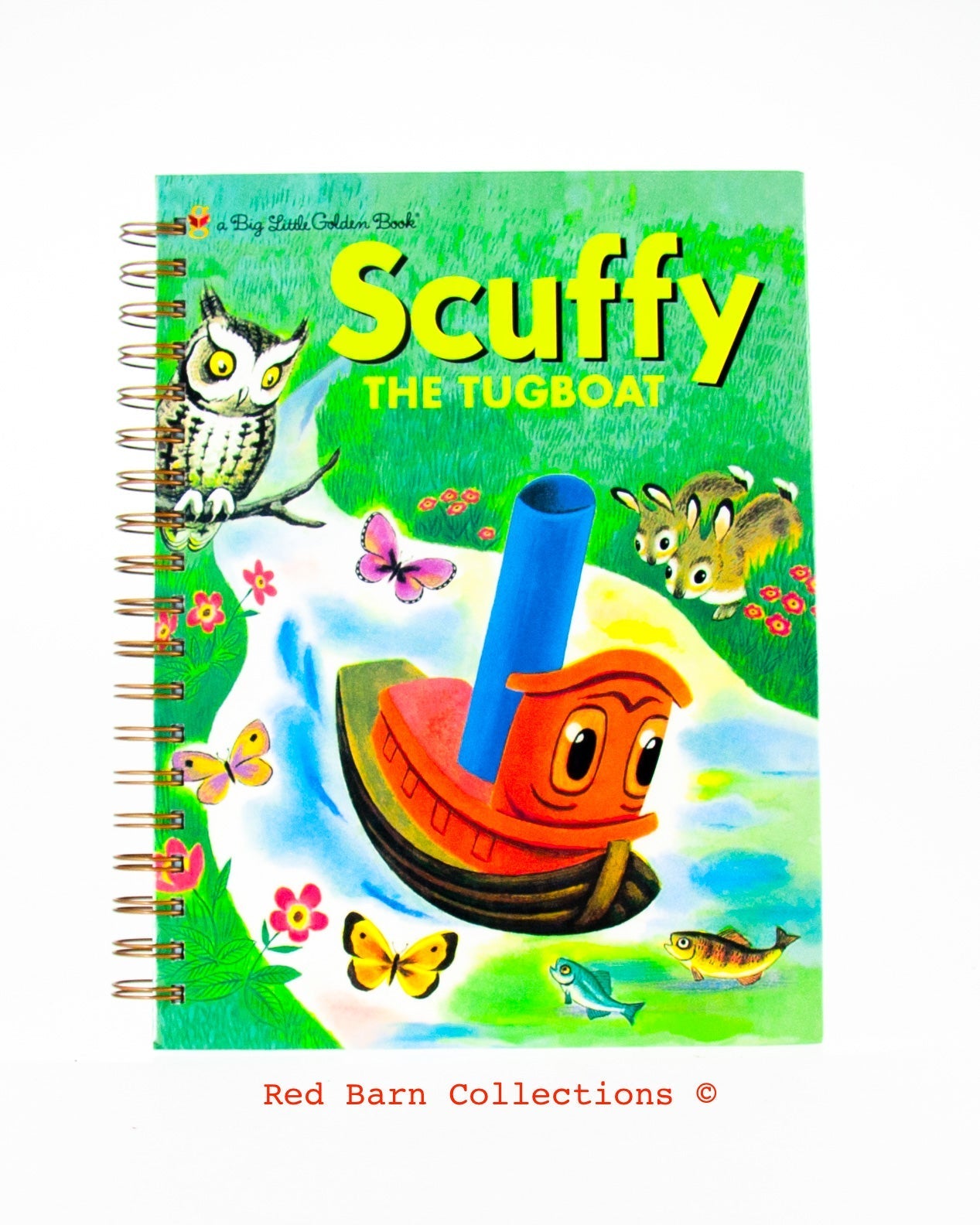 Scuffy the Tugboat Little Golden Book-Red Barn Collections