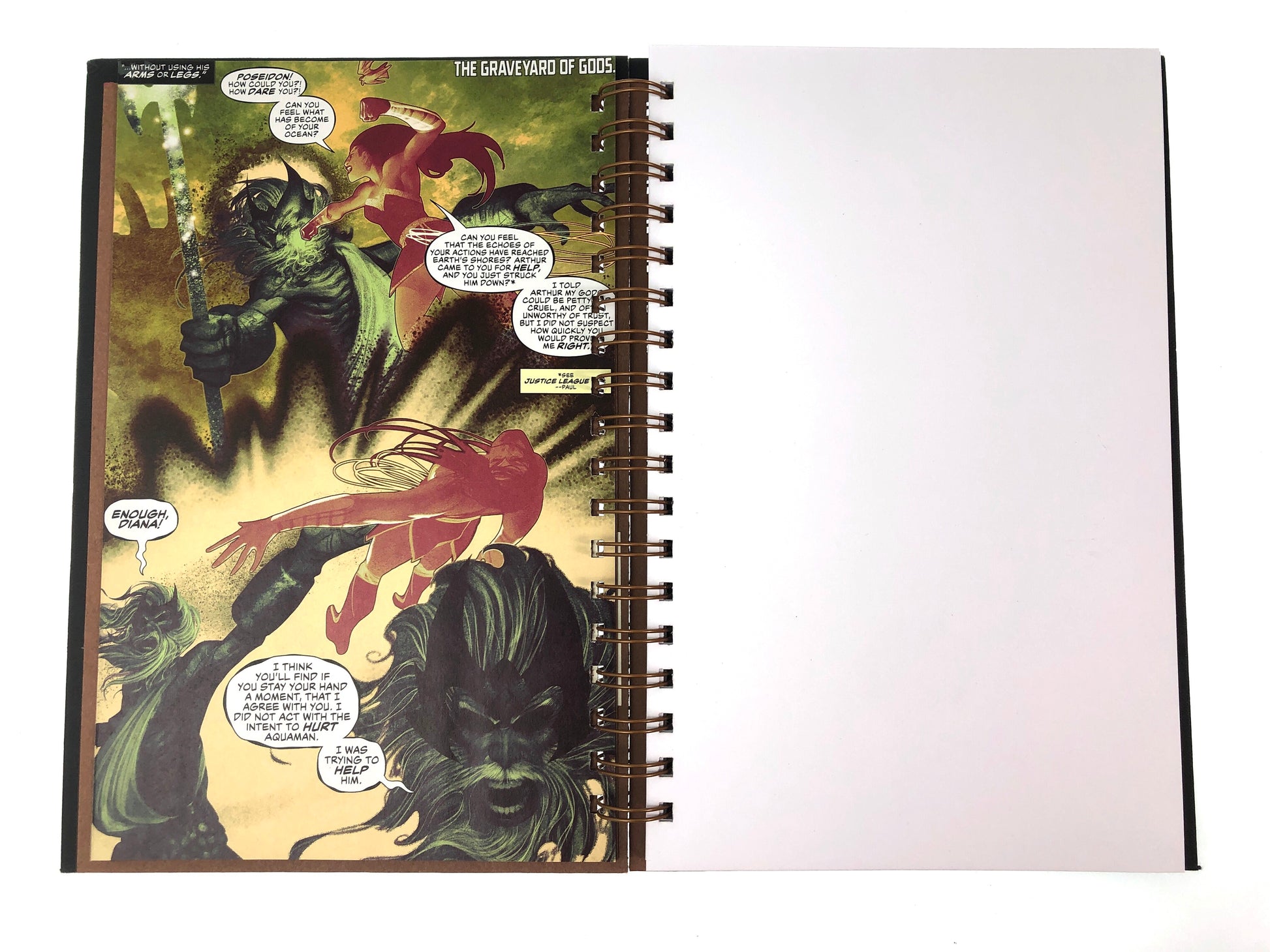 Justice League #12 Comic Journal-Red Barn Collections