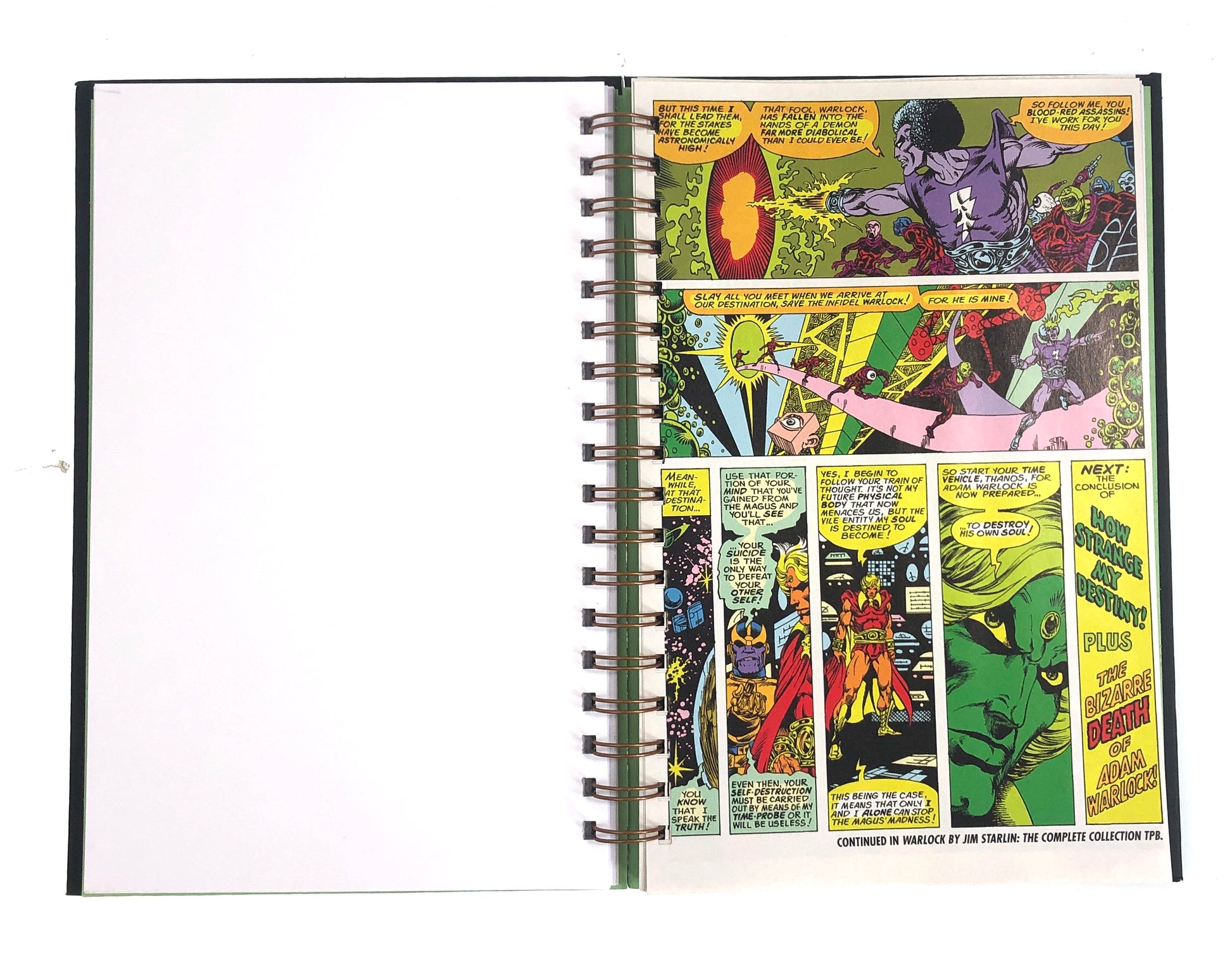 Thanos #1 Comic Journal-Red Barn Collections