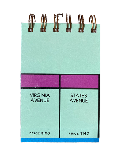 Monopoly Mini Game Board Journal-Red Barn Collections