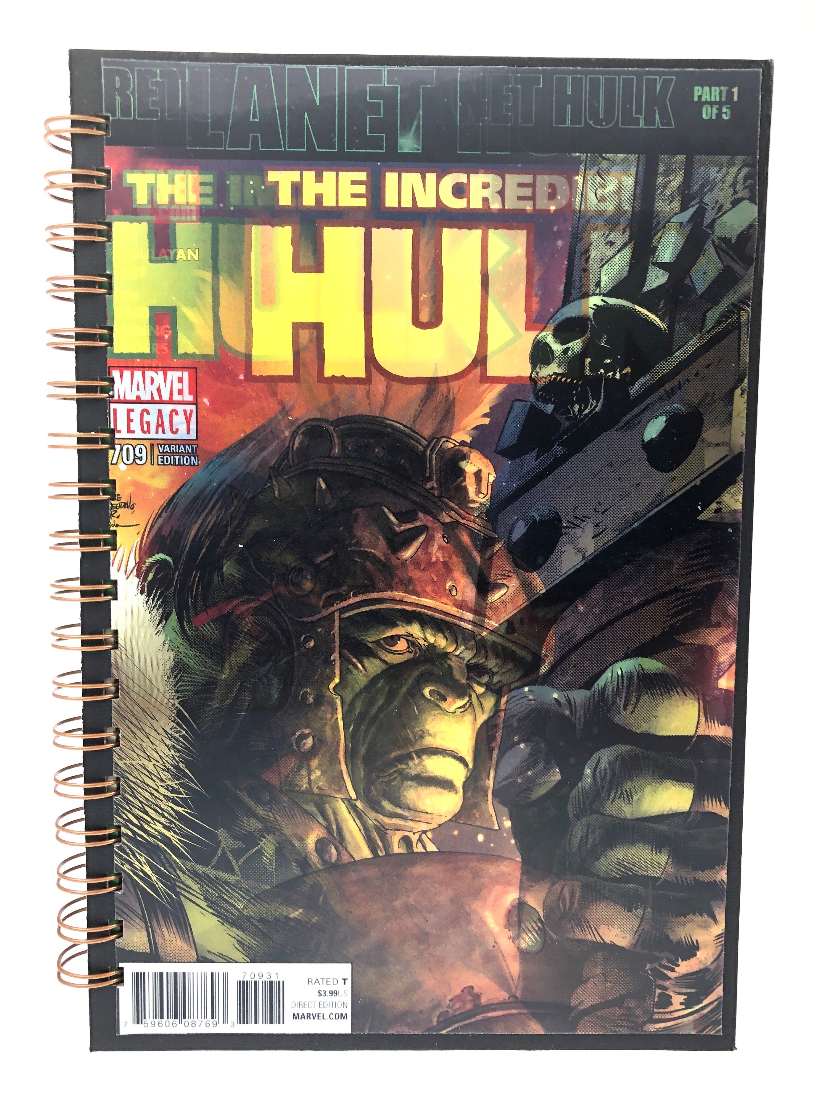 The Incredible Hulk: Return to Planet Hulk Comic Journal | Red Barn ...
