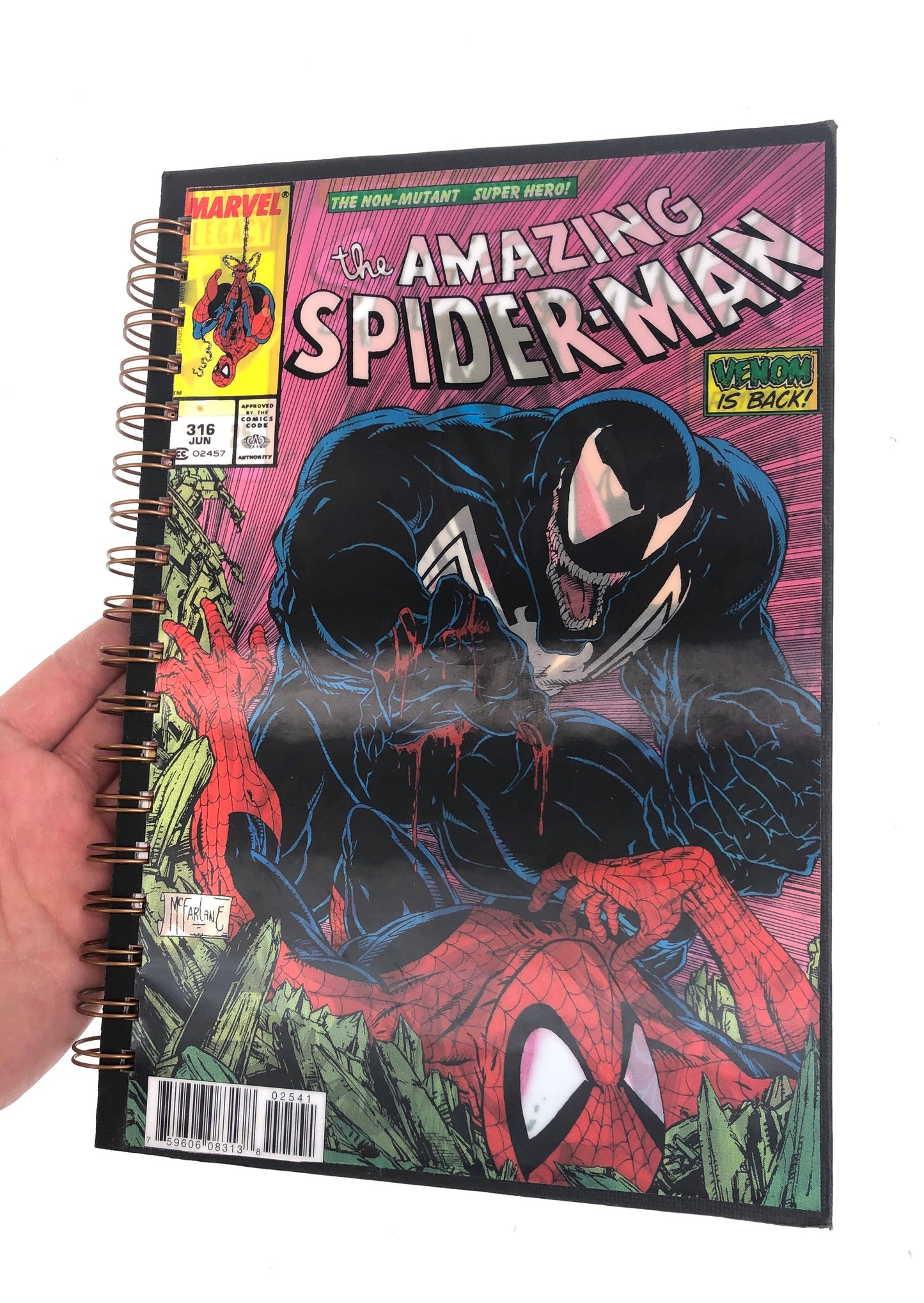 Spider Gwen #25 Comic Journal-Red Barn Collections