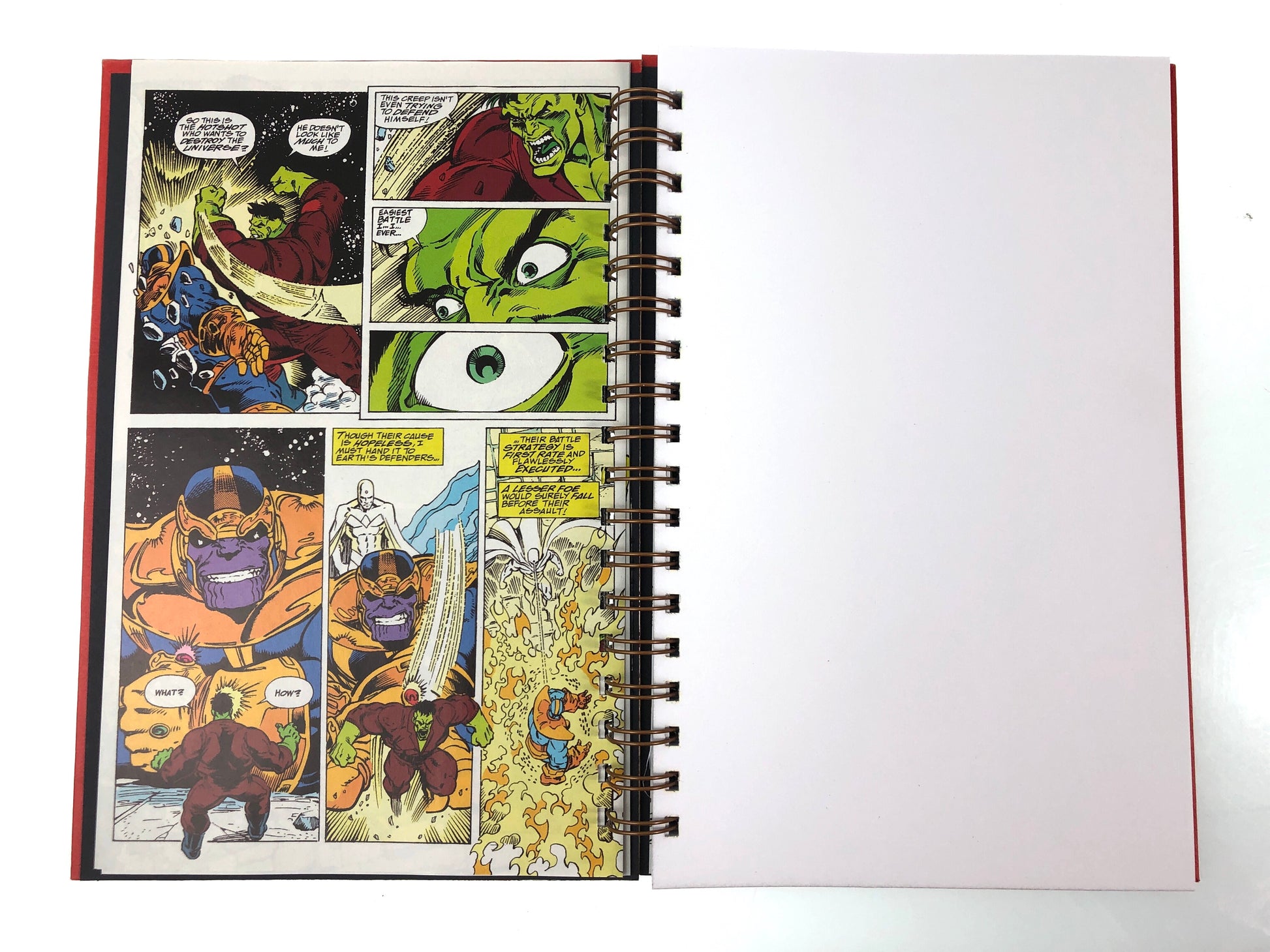 The Avengers: Thanos VS. The Marvel Universe Comic Journal-Red Barn Collections