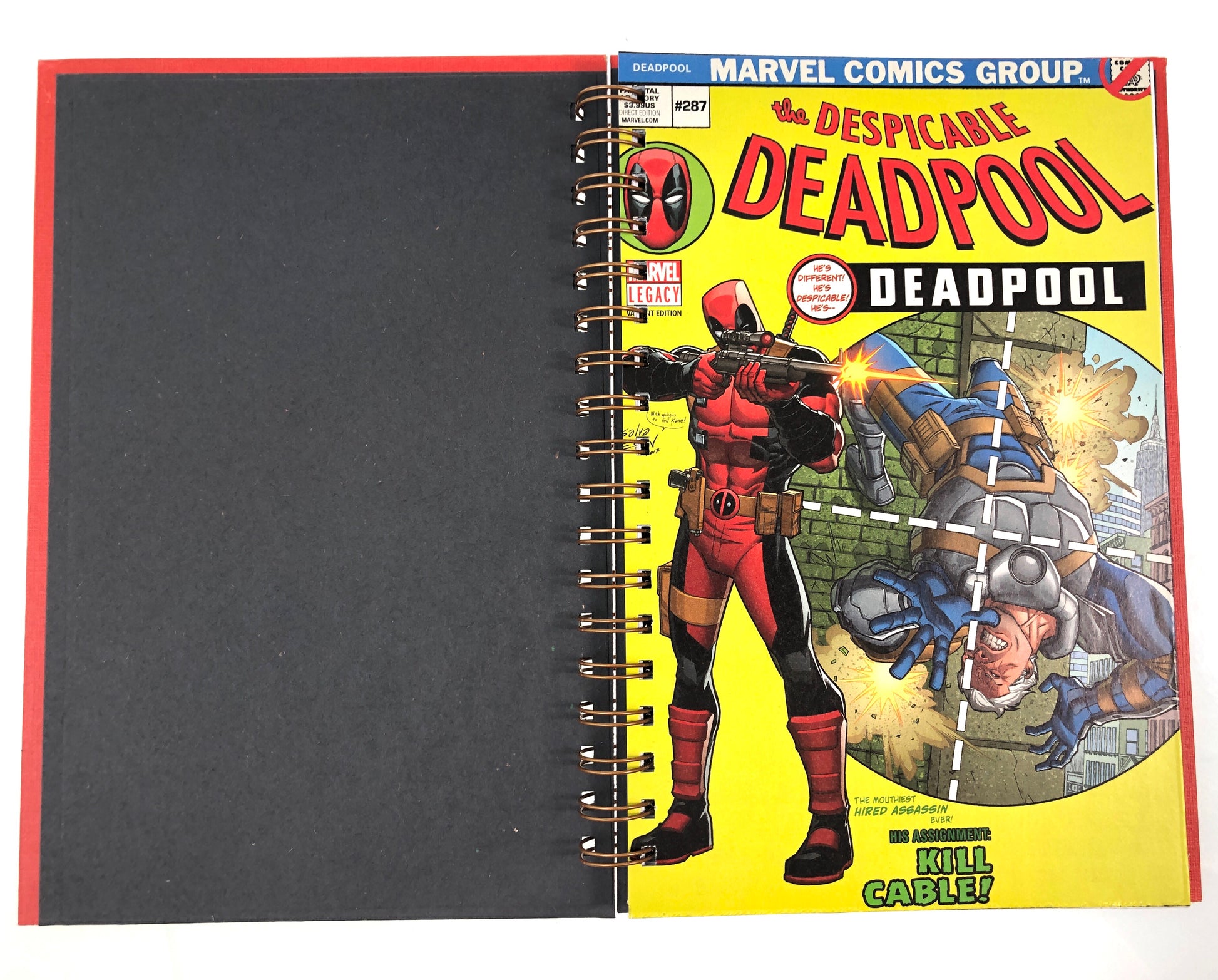 The Despicable Deadpool Comic Journal-Red Barn Collections