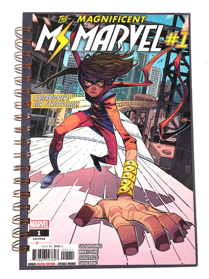 The Magnificent Ms. Marvel #1 Comic Journal-Red Barn Collections