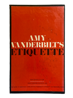 Amy Vanderbilt's Complete Book of Etiquette-Red Barn Collections