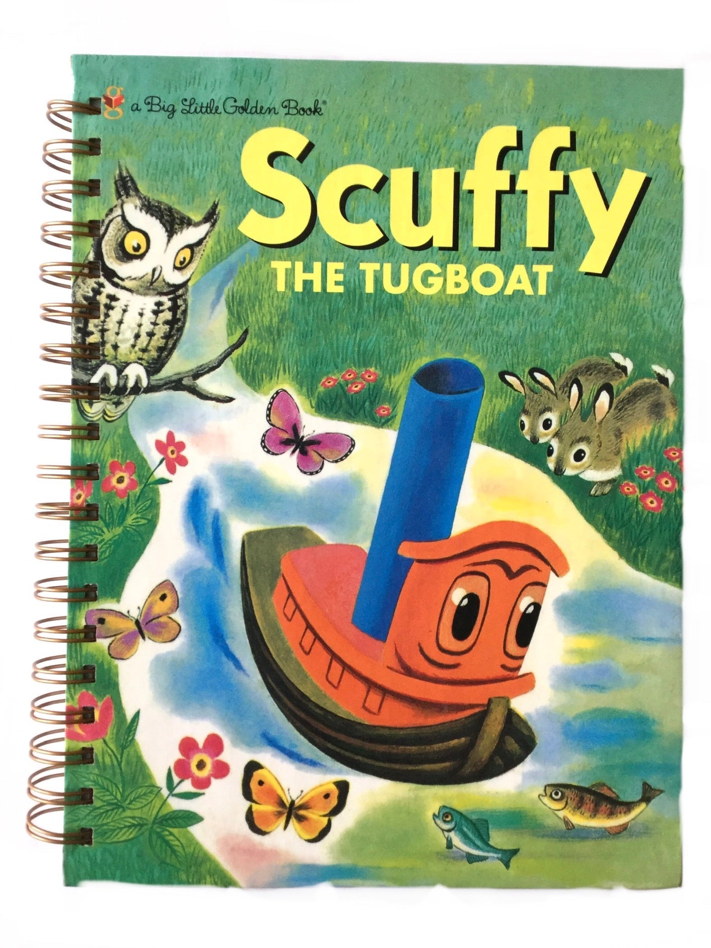 Scuffy the Tugboat Big Golden Book-Red Barn Collections