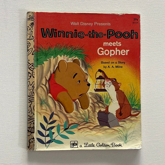 Winnie the Pooh meets Gopher-Red Barn Collections