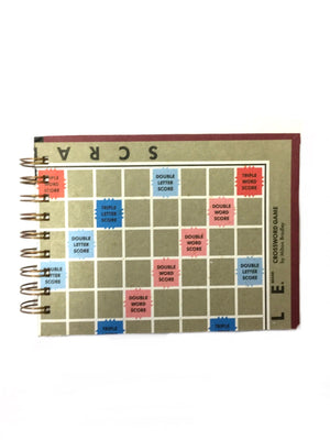 Scrabble Medium Notebook-Red Barn Collections