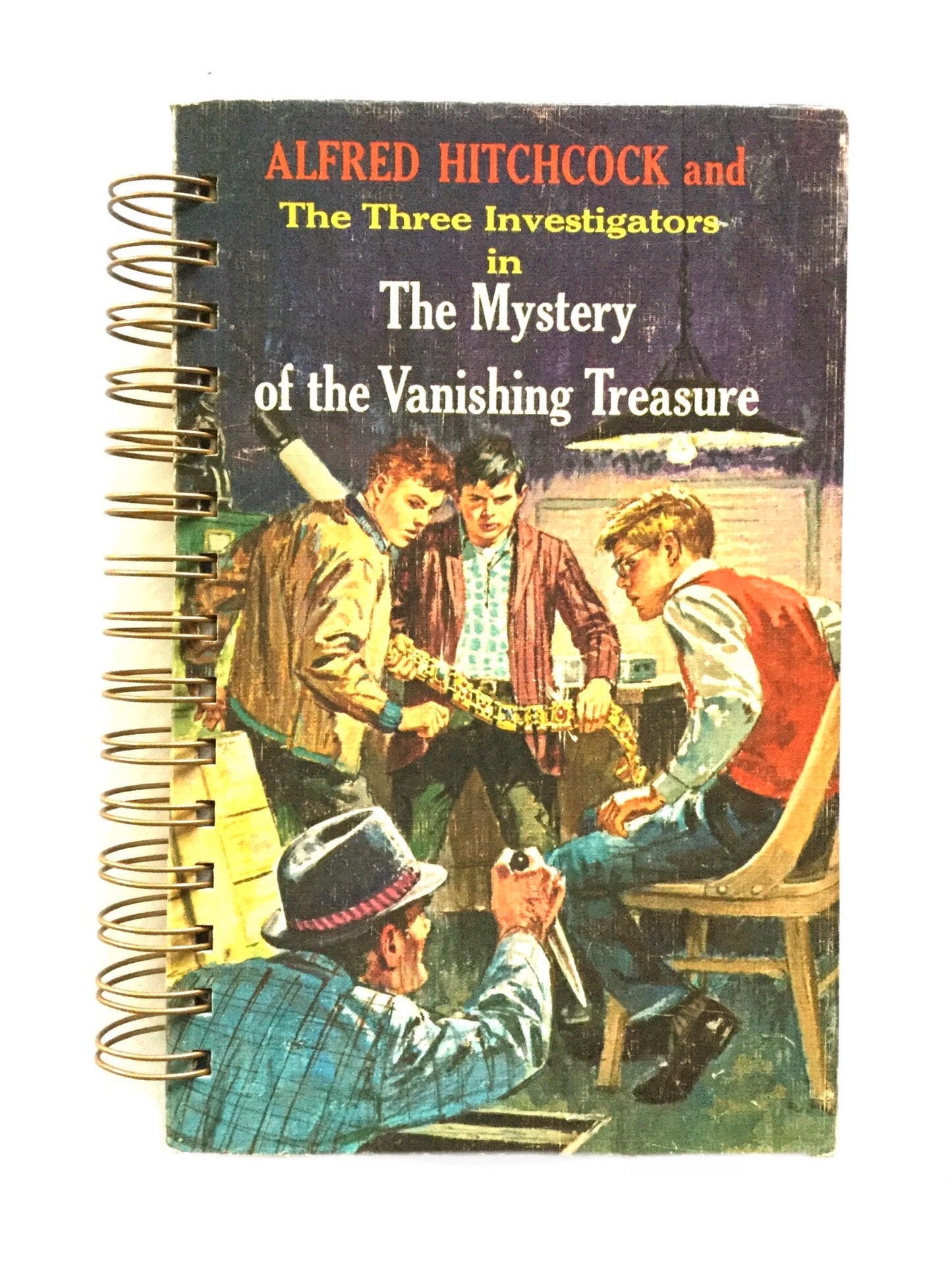 Three Investigators in The Mystery of the Vanishing Treasurel-Red Barn Collections