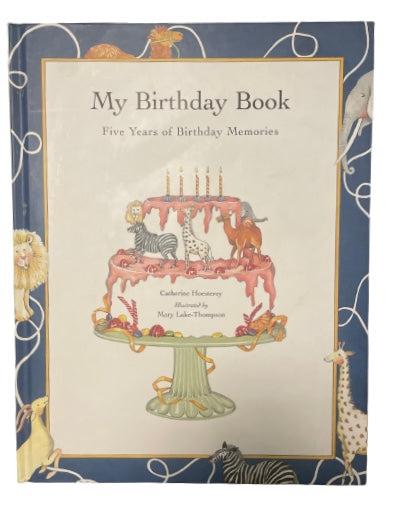 My Birthday Book Five Years of Birthday Memories-Red Barn Collections
