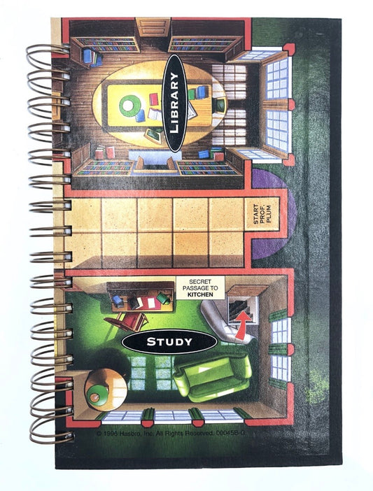 Clue Journal - Library & Study front-Red Barn Collections