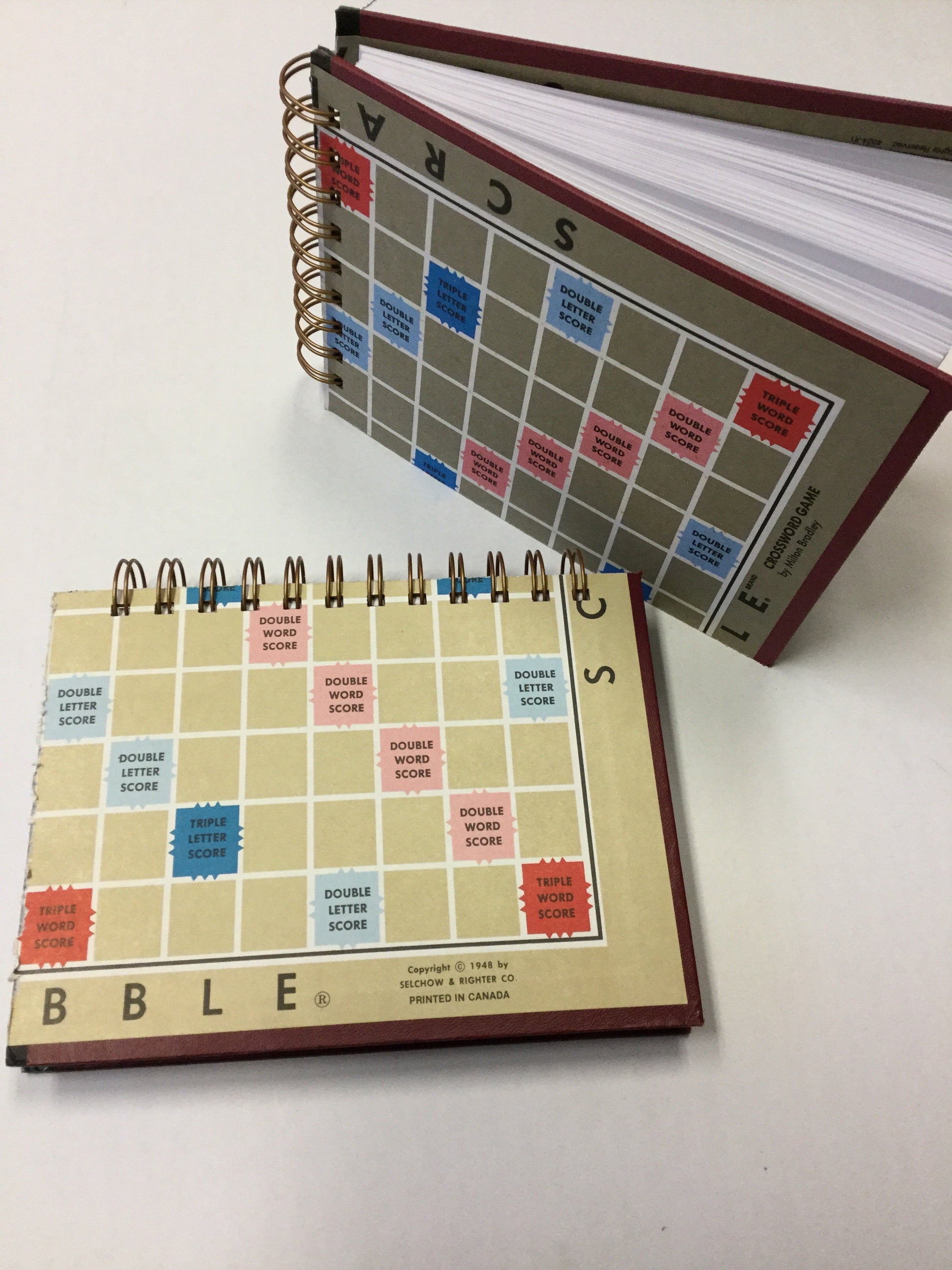 Scrabble Square Journal-Vintage-Red Barn Collections