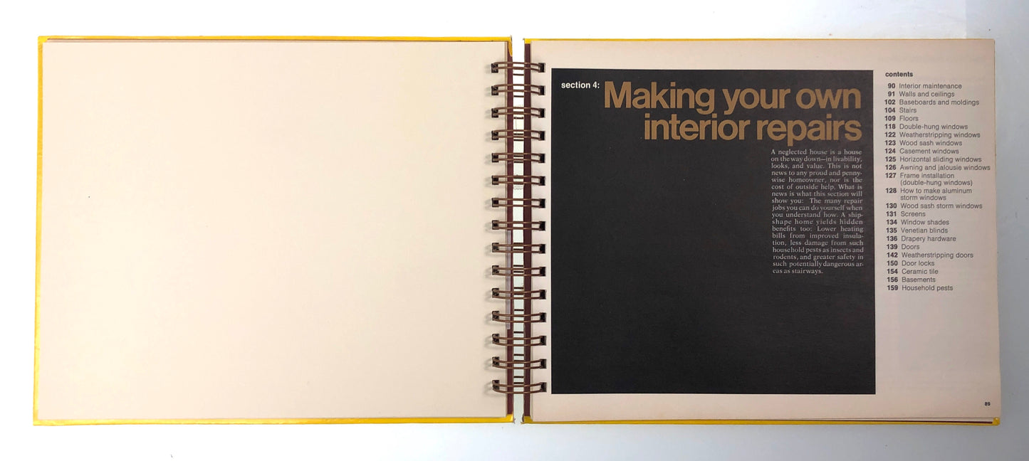 Reader's Digest Complete Do-it-yourself Manual Journal-Red Barn Collections